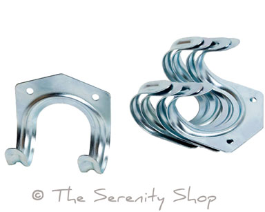 Darlac Garden Shed Workshop Garage Tool Tidy Hooks x 5 - Image 3