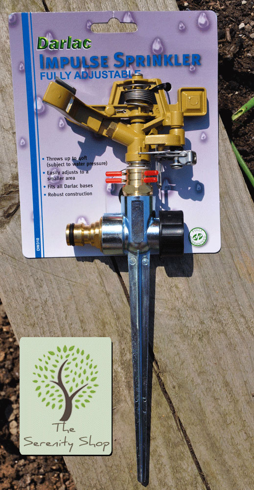 Darlac Hosepipe Impulse Sprinkler and Two Way Spike - Image 2